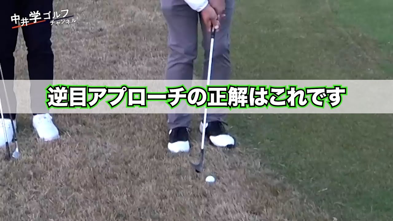 【神回】逆目のアプローチの正解を言わせてください#kirinuki#中井学ゴルフチャンネル