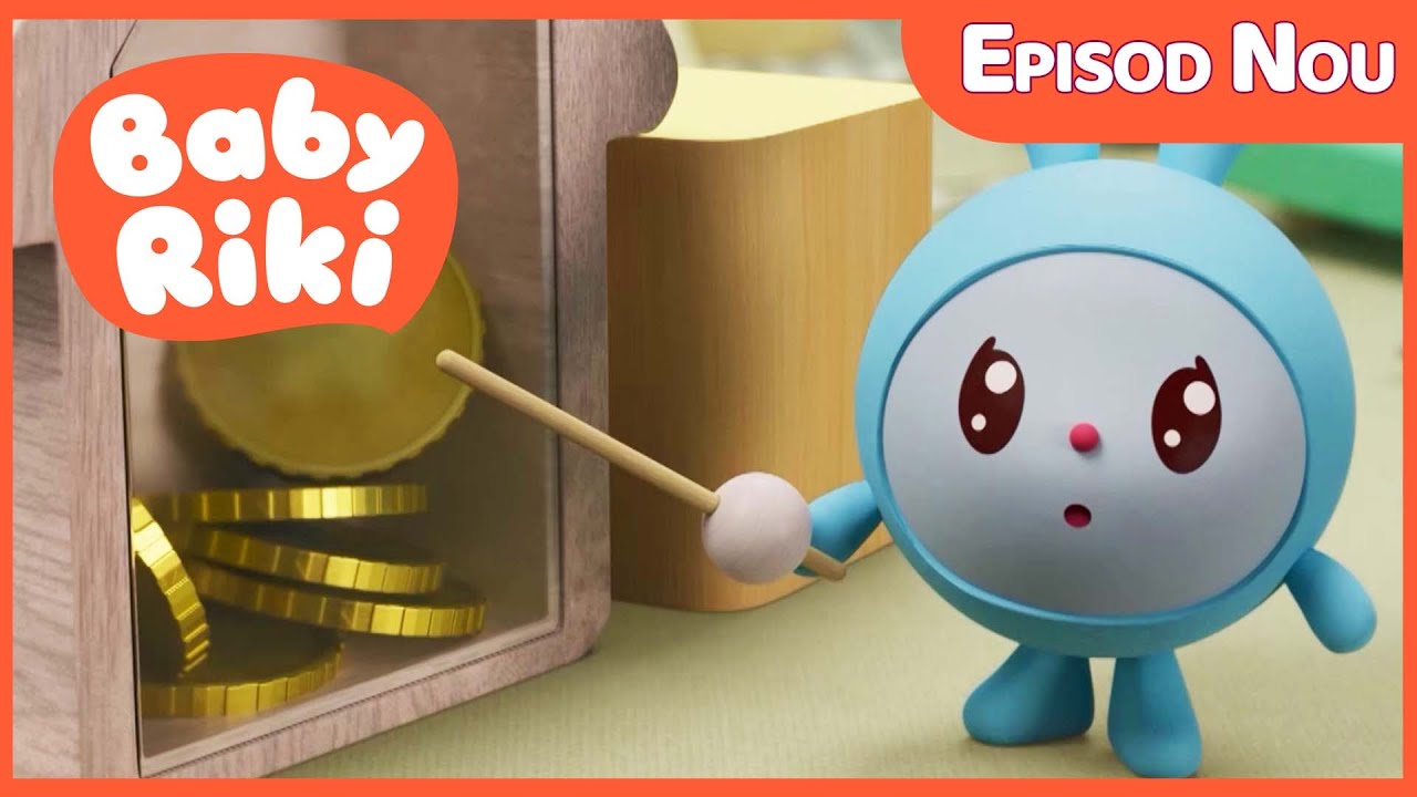 BabyRiki RO | Țopa învață despre monedele din pușculiță 🪙 EPISOD NOU Desene animate pentru Copii