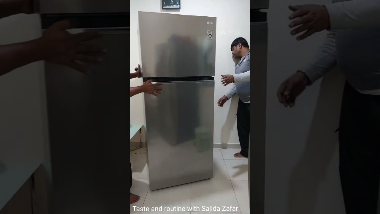 Brand new LG Refrigerator Reviews/chiller k sath Fridge @tasteandroutine1501