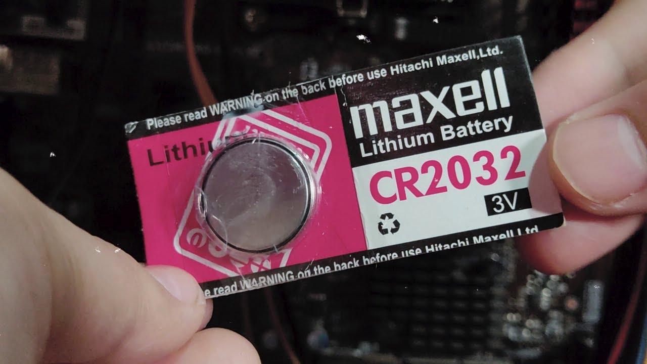 Maxell CR 2032 3V Lithium Battery Best cmos battery for pc
