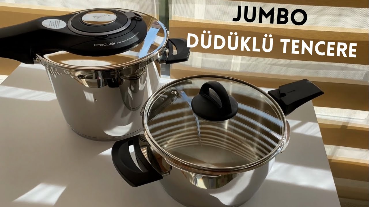 JUMBO DÜDÜKLÜ TENCERE KULLANIMI-Etli Nohut Yemeği, Mercimek Çorbası Tarifi✅Düdüklü nasıl kullanılır❓