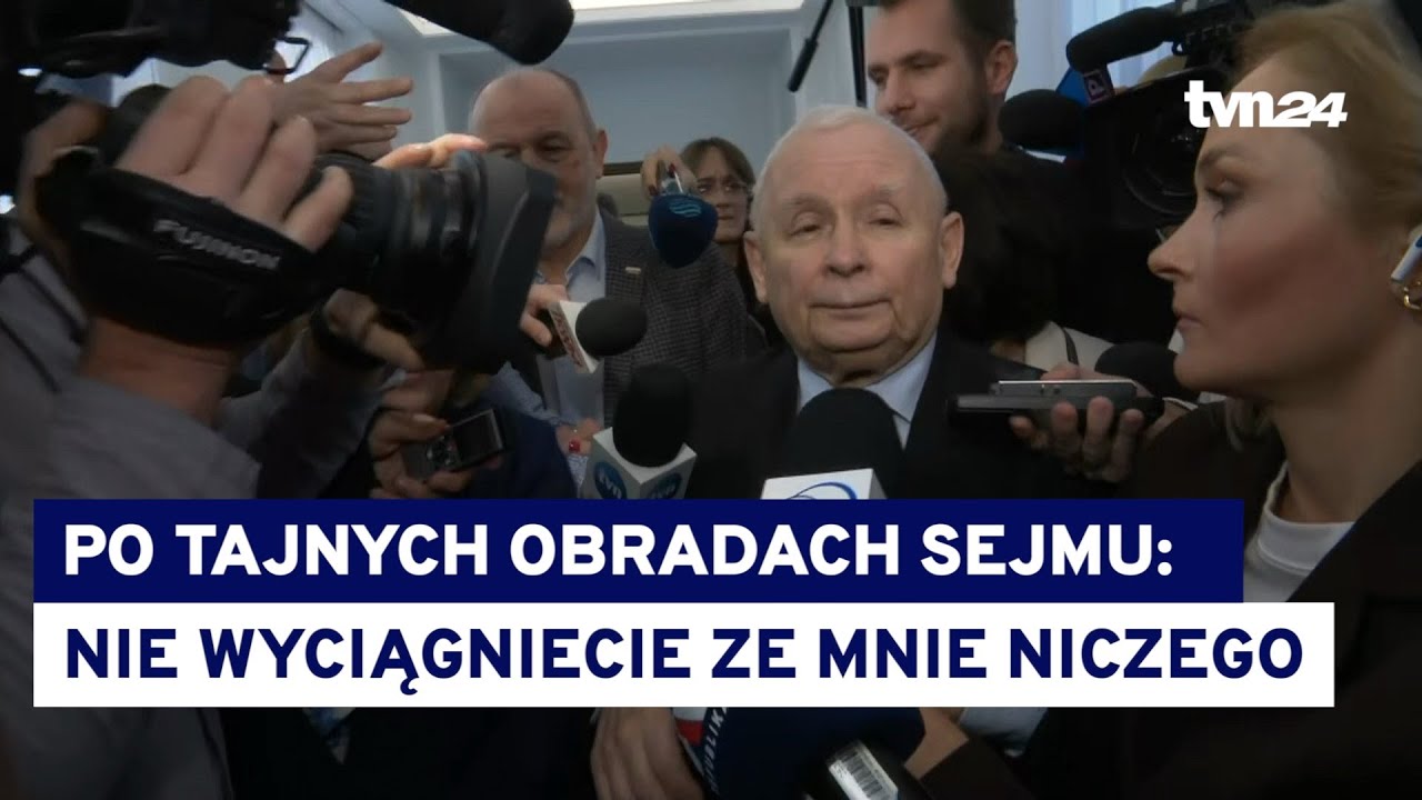 Koniec tajnej części obrad Sejmu. Posłowie zabierają głos @tvn24