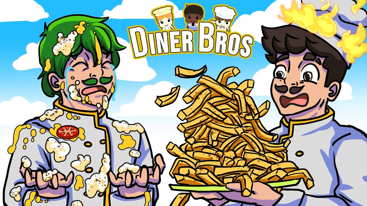 DW&Oacute;CH GŁUPK&Oacute;W I KUCHNIA PEŁNA PRZYG&Oacute;D XD | DINER BROS