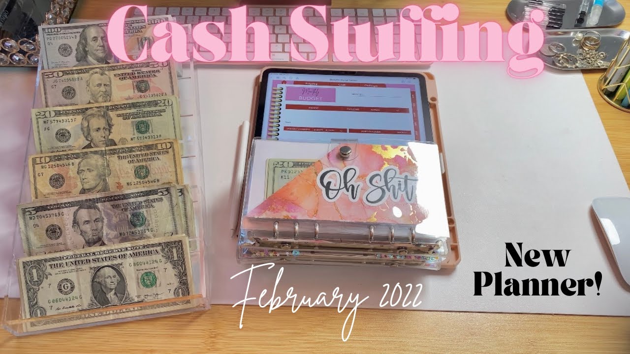 Cash Envelope Stuffing + Sinking Funds | February 2022| Baddies & Budgets