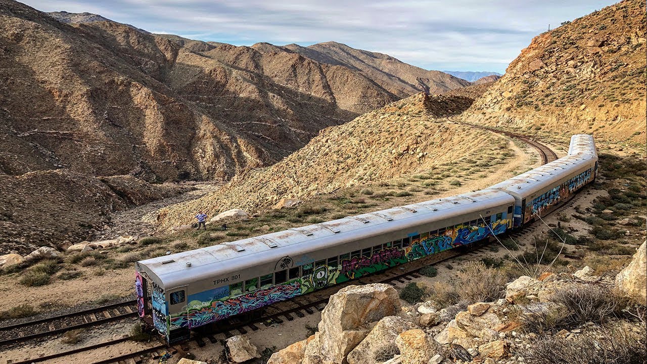 Exploring a Train Abandoned Deep in the Mountains of San Diego! (Ive never shown this before)