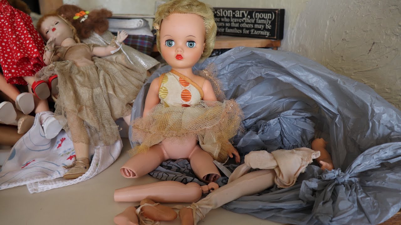 RESTORATION vintage doll 1961 Ballerina Candy Fashion Dollikin high heel doll 21HH articulated