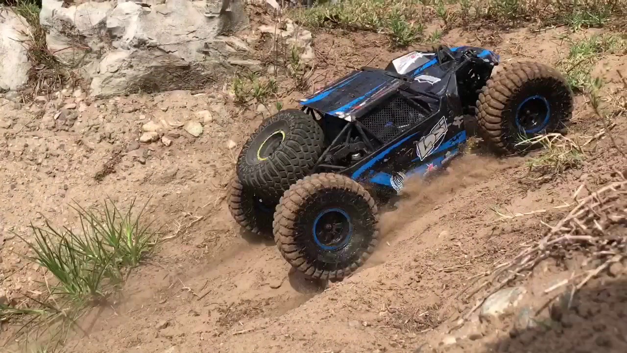Losi Rock Rey running video rock crawling rock racer 1/10 scale RC best RC