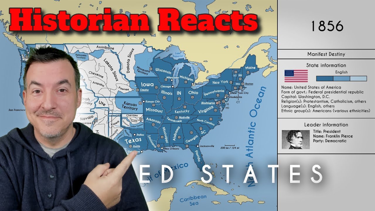 The History of the United States: Every Year - Dragon Historian Reaction