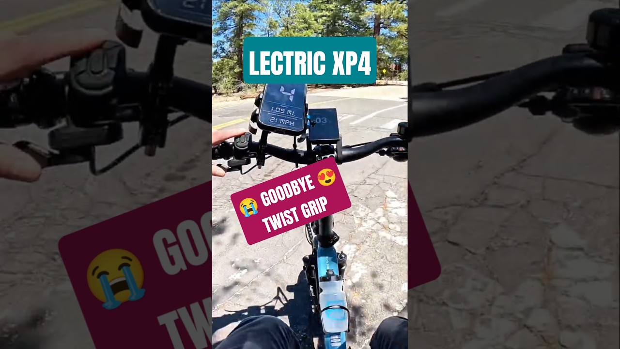 Where do you stand: Twist or Thumb? Lectric XP 4 Throttle