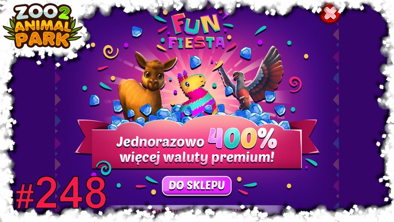 🦁 Zoo 2: Animal Park: #248 FUN FIESTA
