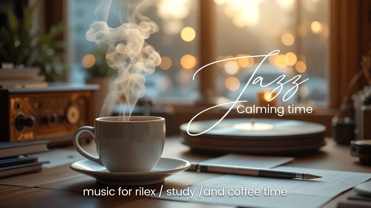 Jazz Cafe Music | Smooth & Relaxing Jazz for Coffee Shops, Work, Study & Late Nights