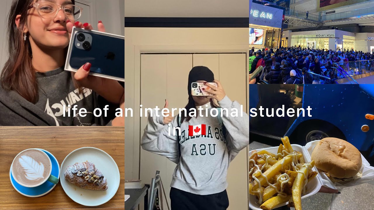 a day in my life in Toronto💌 ep. 1: buying new phone, studying, shopping
