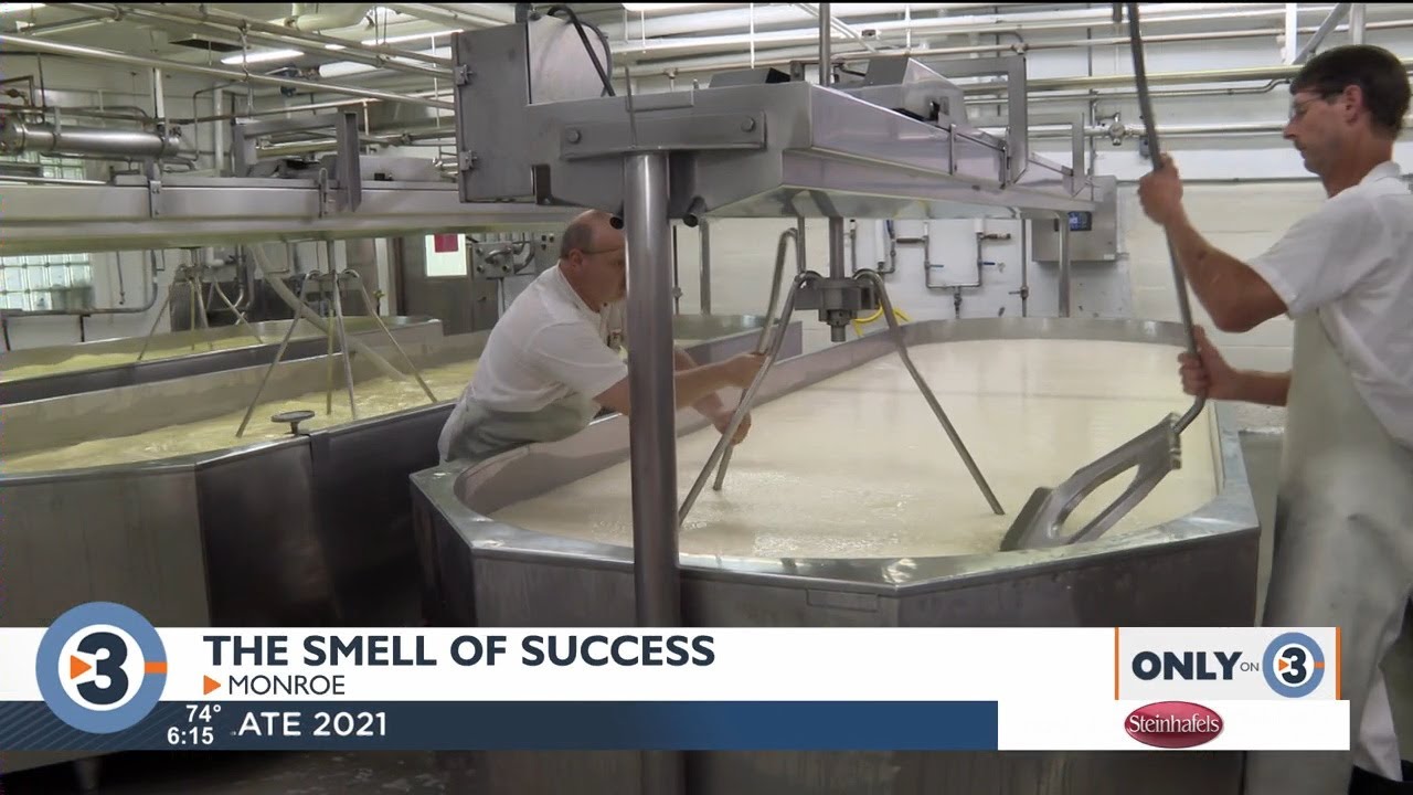 It's the sweet smell of success for one Wisconsin cheese factory