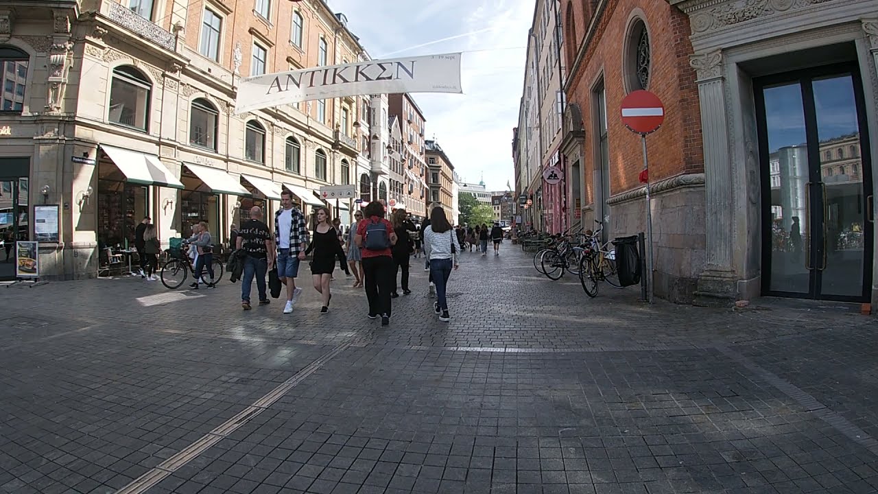 Str&oslash;get Copenhagen, Frederiksborggade to Amagertorv Part 1