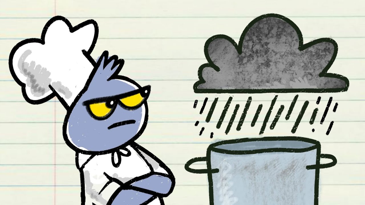 Wieviel wiegt die Suppe nach dem Regen?