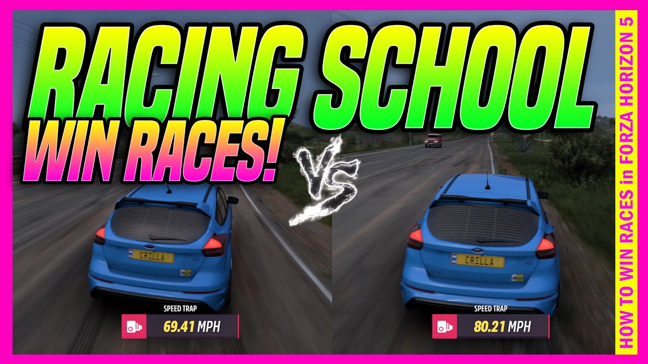 Как побеждать в гонках ✅ Как стать быстрее — автошкола Forza Horizon 5 — гоночные трассы