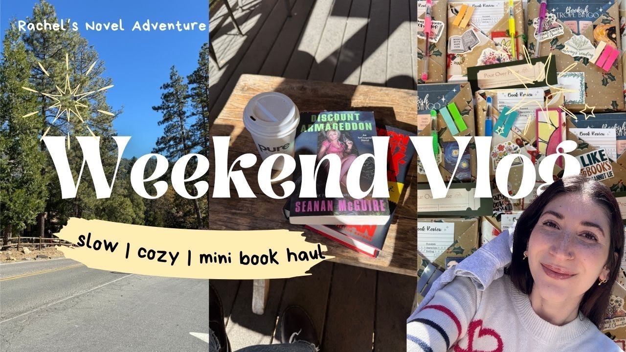 Slow & Cozy Weekend Vlog | Idyllwild, Calm Vibes, Coffee + Mini Book Haul