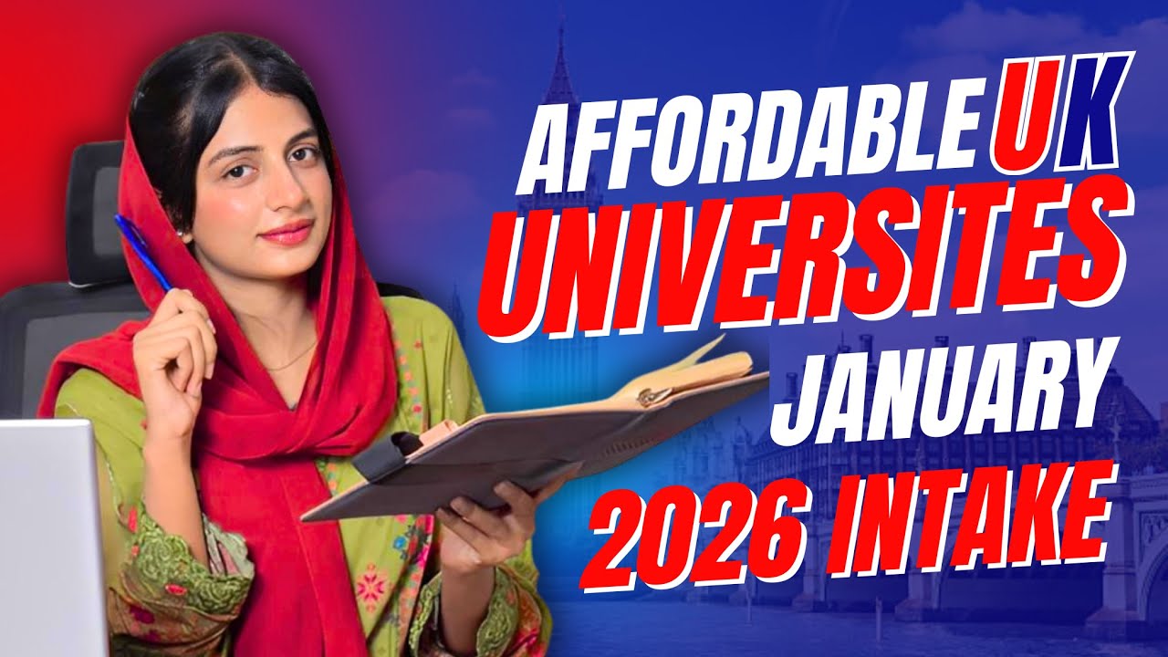 January 2026 intake & Affordable UK Universities