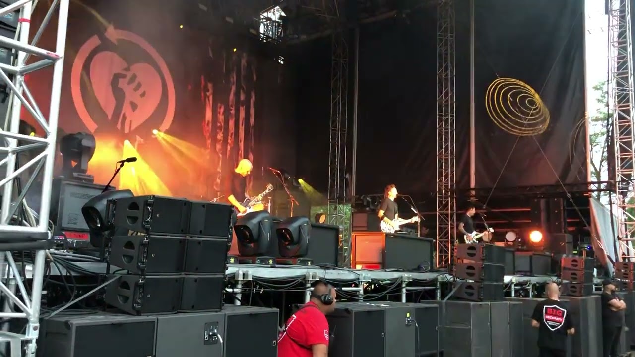 Rise Against - Last Man Standing (live debut) 08/06/2022 @ Prague Summer Festival