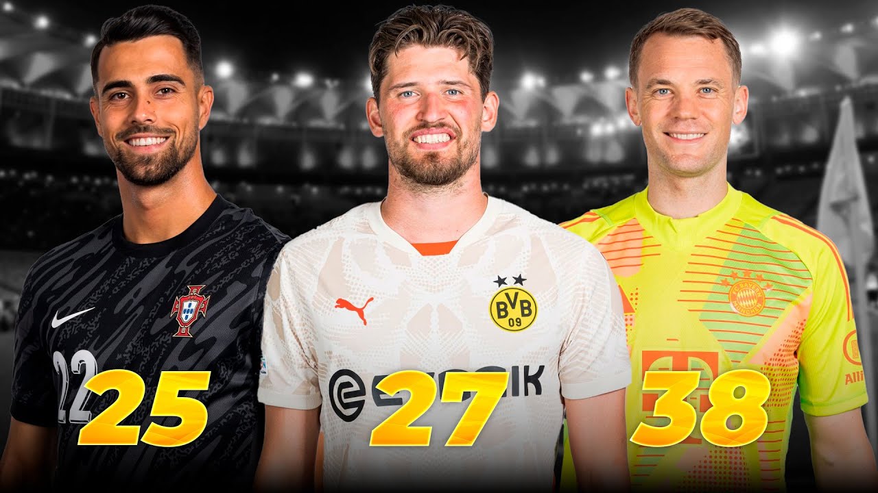 Top Goalkeepers: From Young to Experienced 🧤⚽