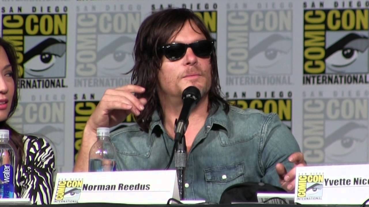 Norman Reedus Shares Hospital Experience on The Walking Dead. SDCC 2015