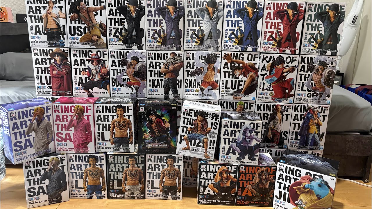 【フィギュア開封】ワンピース KING OF ARTST 全種類開封ONEPIECE unopened