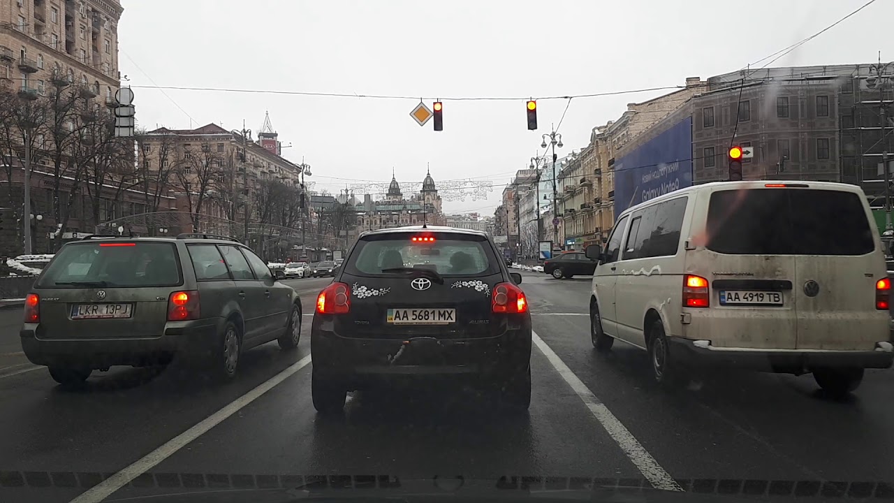 Урок вождения центр Киева