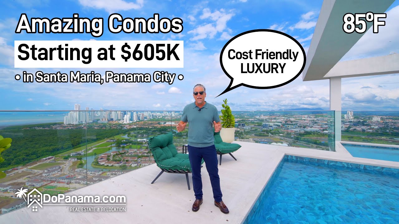 ✨Amazing Condos Starting at $605k in Santa Maria, Panama City🏡