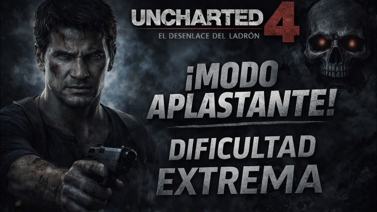 UNCHARTED 4 EN APLASTANTE POR PRIMERA VEZ 