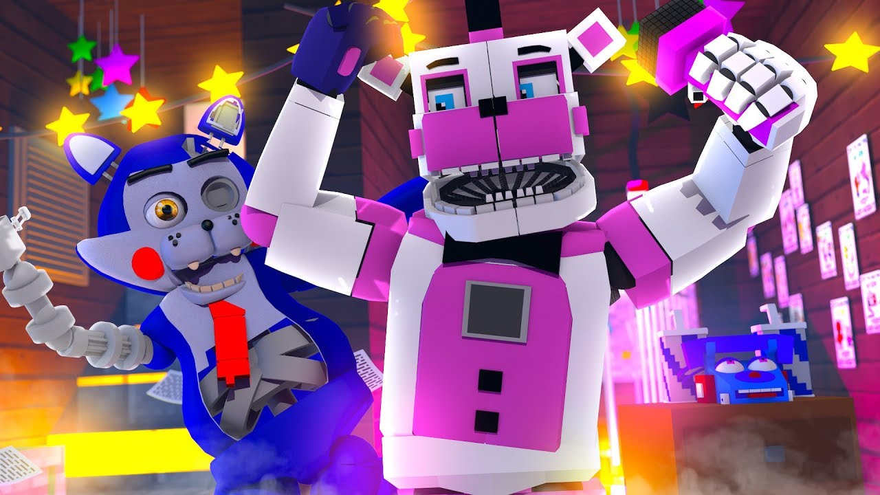 Withered Candy Attacks! Minecraft FNAF Roleplay