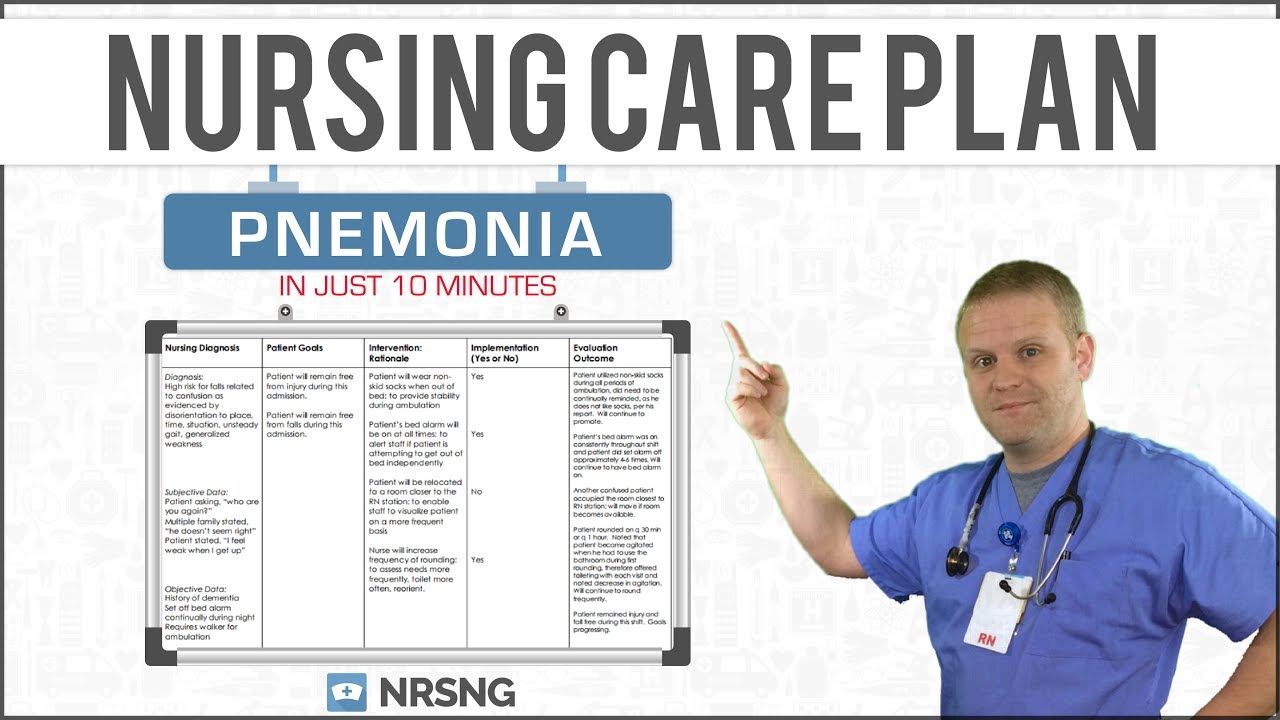 Pneumonia Nursing Care Plan Tutorial