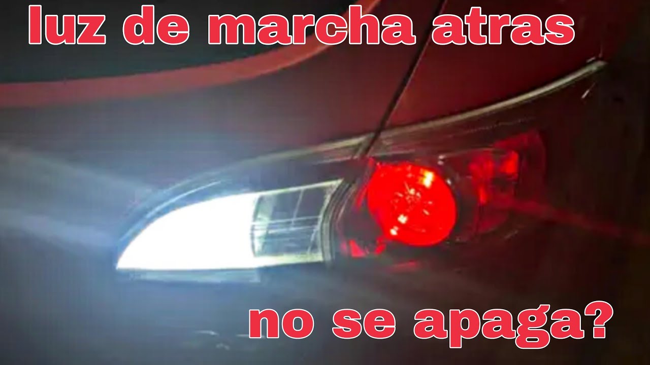 Solucion a luz de marcha atras prendida constantemente!!! Renault