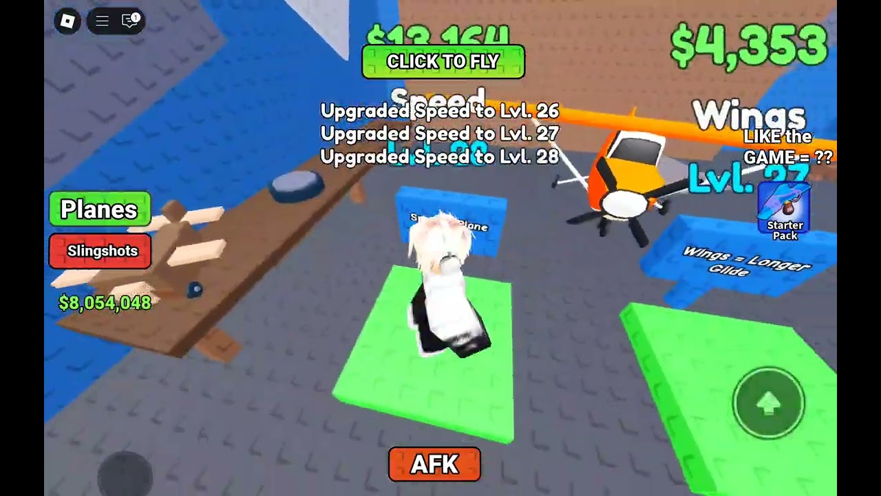 3 часть! Играем в запусти свой самолёт 