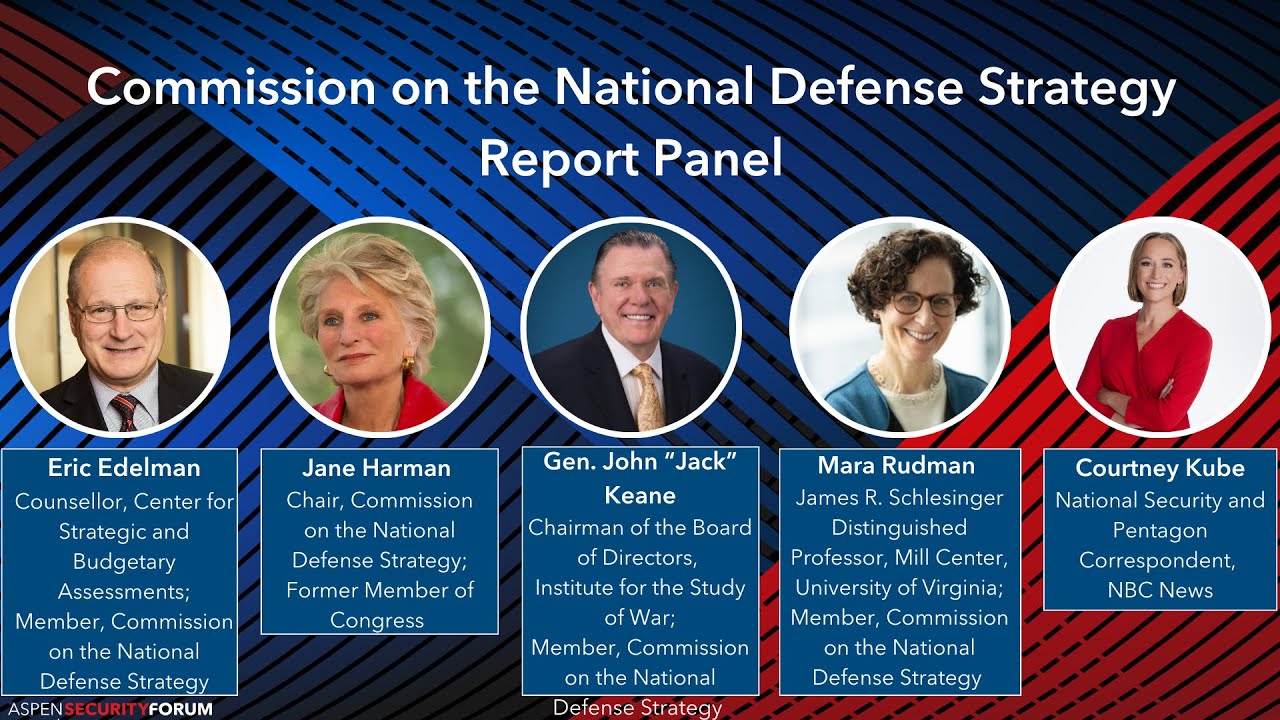 Commission on the National Defense Strategy Report Readout