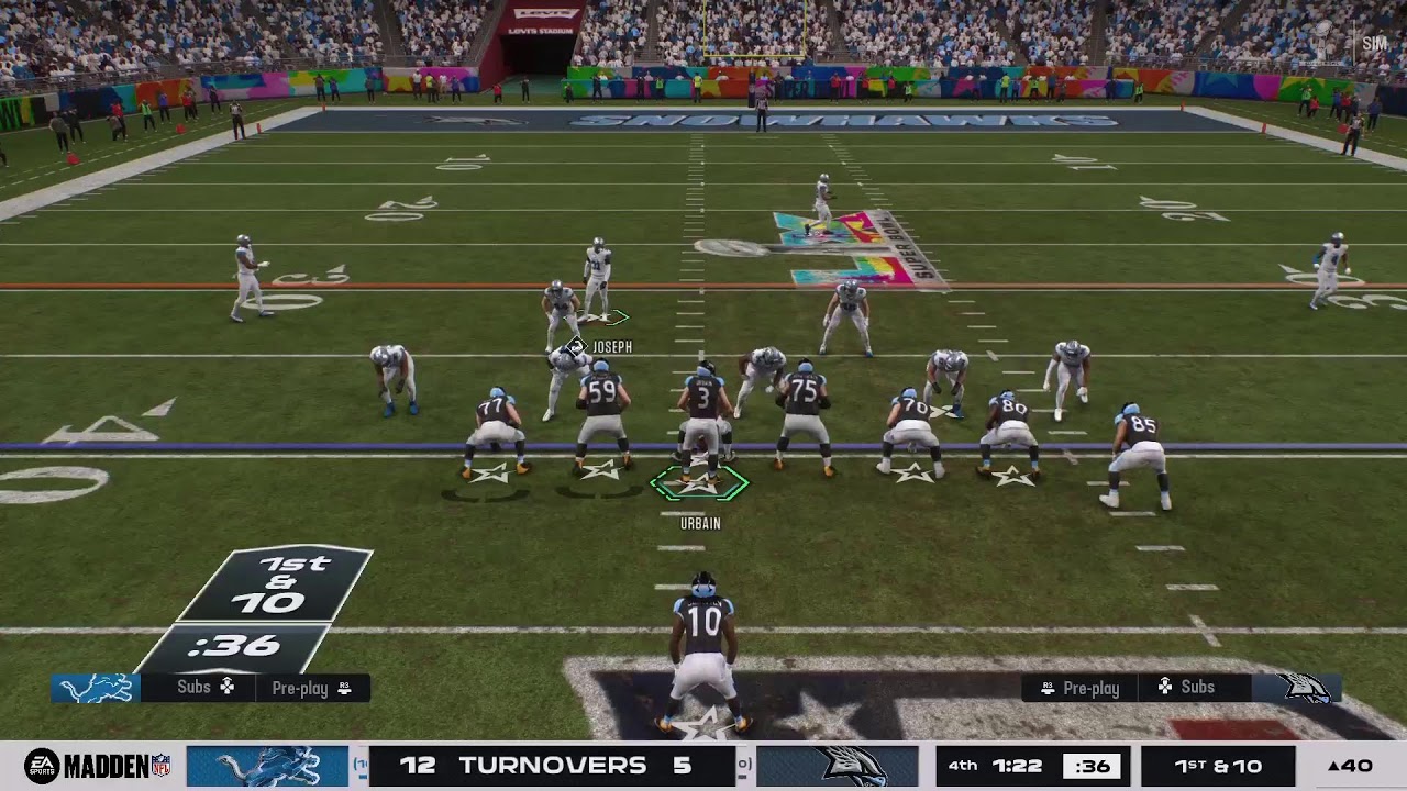 Super Bowl LX Columbus Snowhawks Vs. Detroit Lions From Levi's Stadium