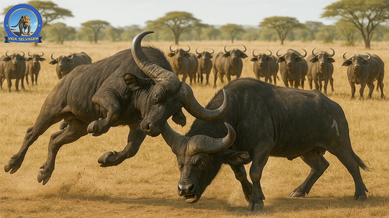 BÚFALO-DO-CABO – Símbolo de Força e Fúria da Savana #animaisselvagens | Vida Selvagem