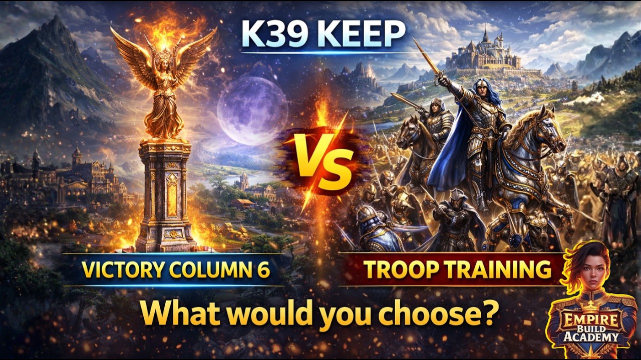 Is Victory Column 6 Worth It at K39? Or Train More Troops?