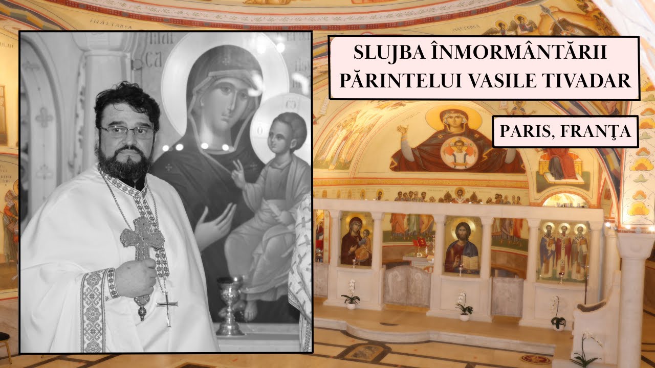 (LIVE) Sfânta Liturghie arhierească și slujba înmormântarii părintelui Vasile Tivadar
