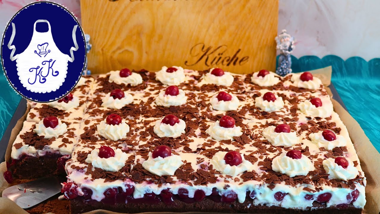 🍒 Saftiger Blechkuchen nach Schwarzwälder Art | Einfach & Familienliebling