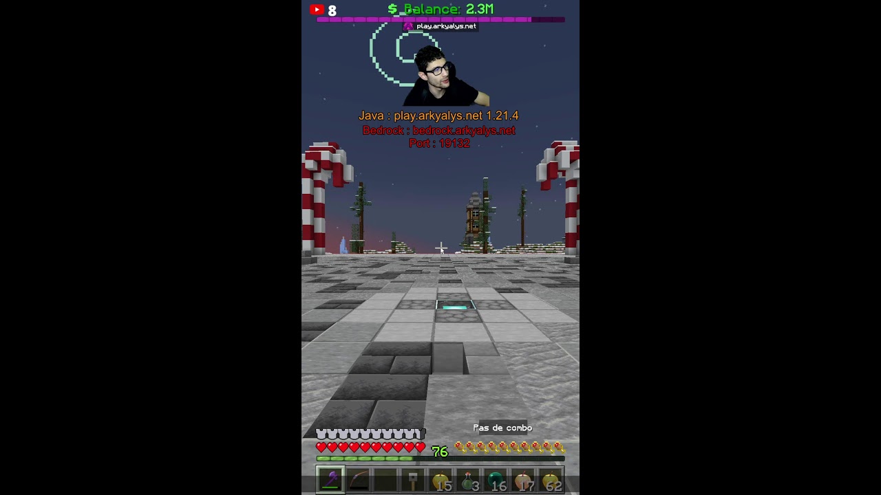 LA NEIGE EST TOMBEE SUR ARKYALYS❄️ Minecraft PvP Faction Farm2Win 🔥
