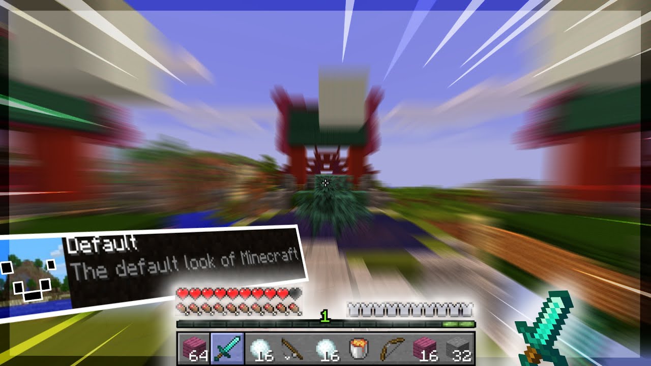 Minecraft s hodně zvl&aacute;&scaron;tn&iacute;m texture packem!