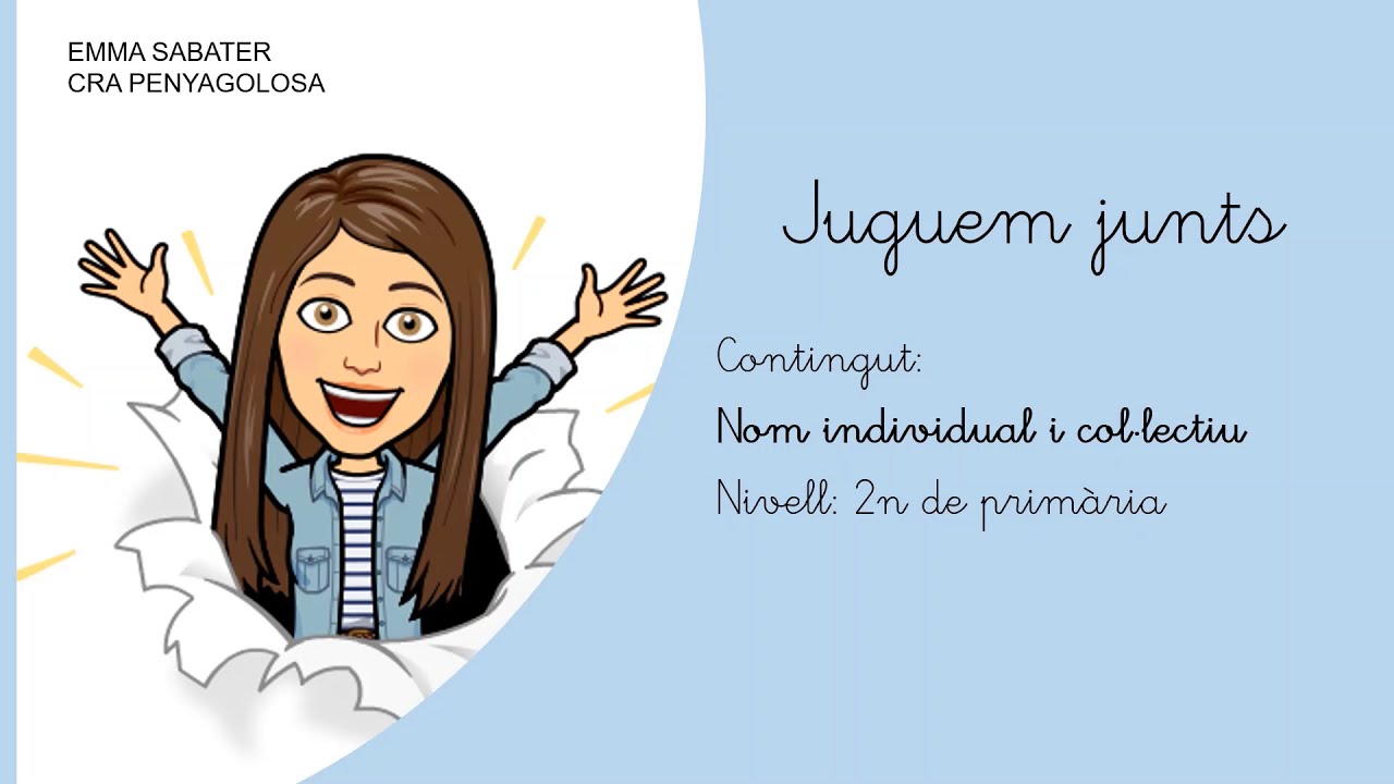 NOM INDIVIDUAL I COL·LECTIU (Joc en valencià)