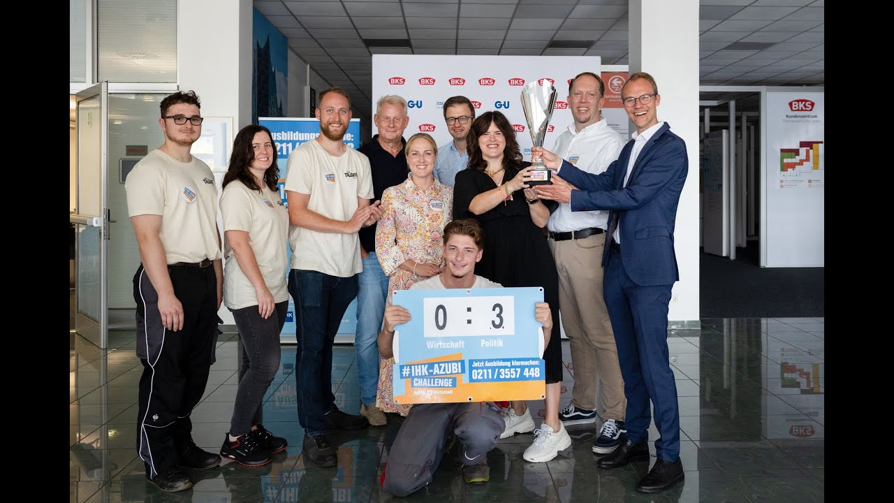 Zweite IHK Azubi Challenge bei BKS GmbH in Velbert am 13.8.25