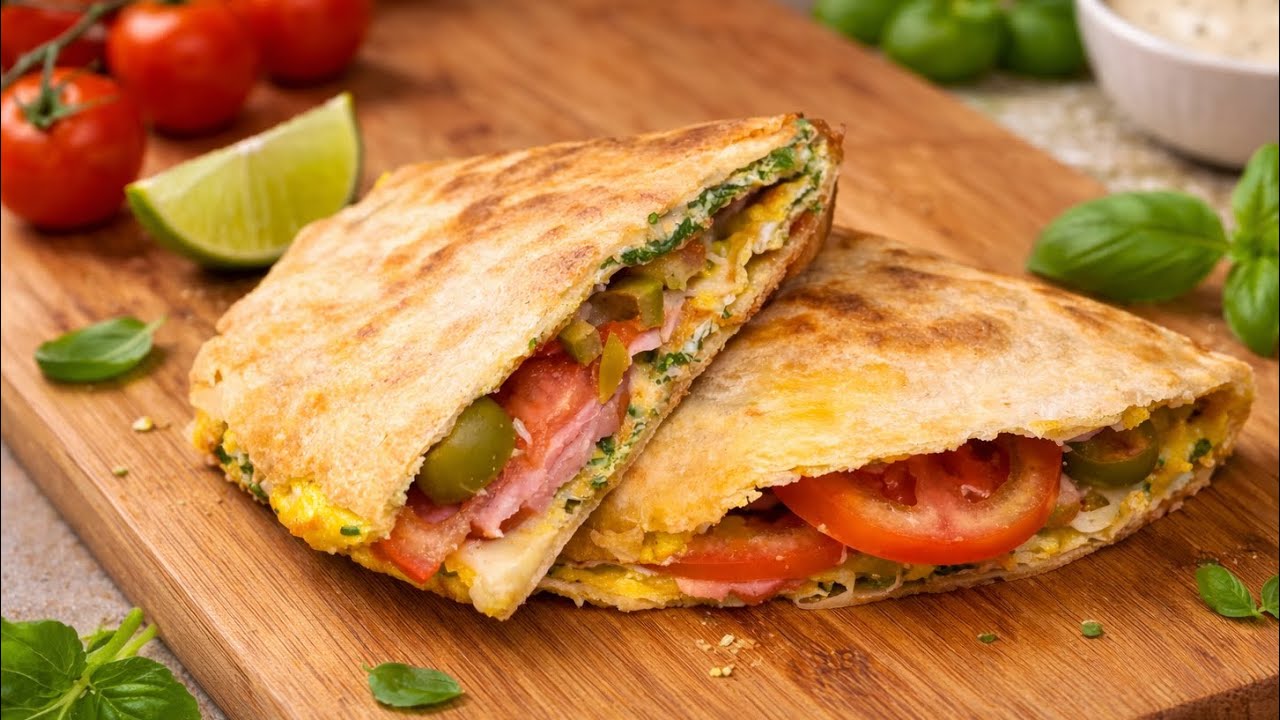 I Made the Crispiest Breakfast Ever 🧀🍅