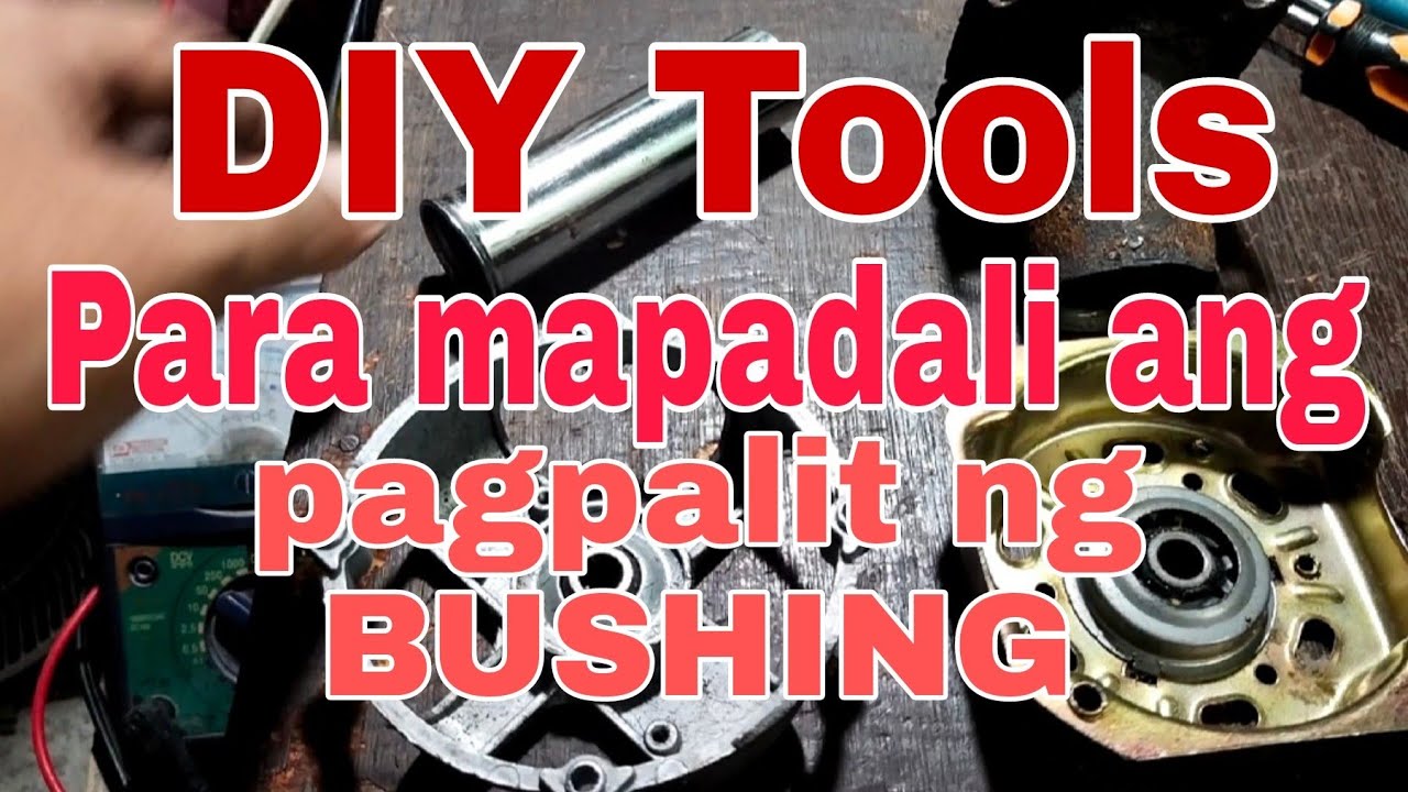 PAANO MAGPALIT NG BUSHING /Click here for more videos