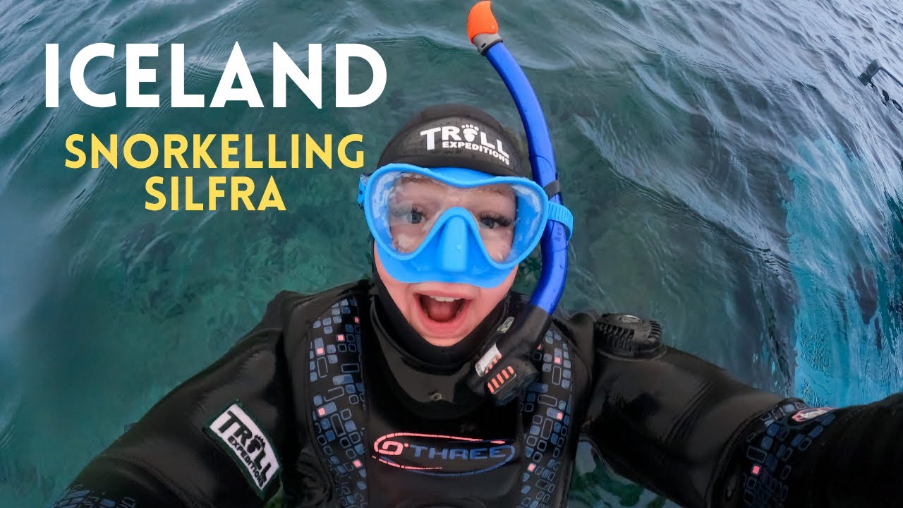 Swimming Between The Tectonic Plates - Silfra Snorkelling | Iceland in Winter Things To Do