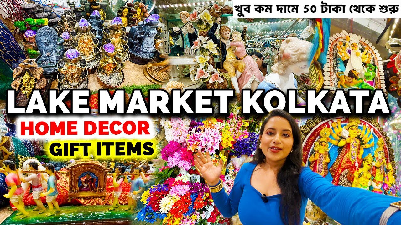 Home Decor & Gift Collection Kolkata Lake Mall | Lake Market Flower Shop | Gariahat Home Decor