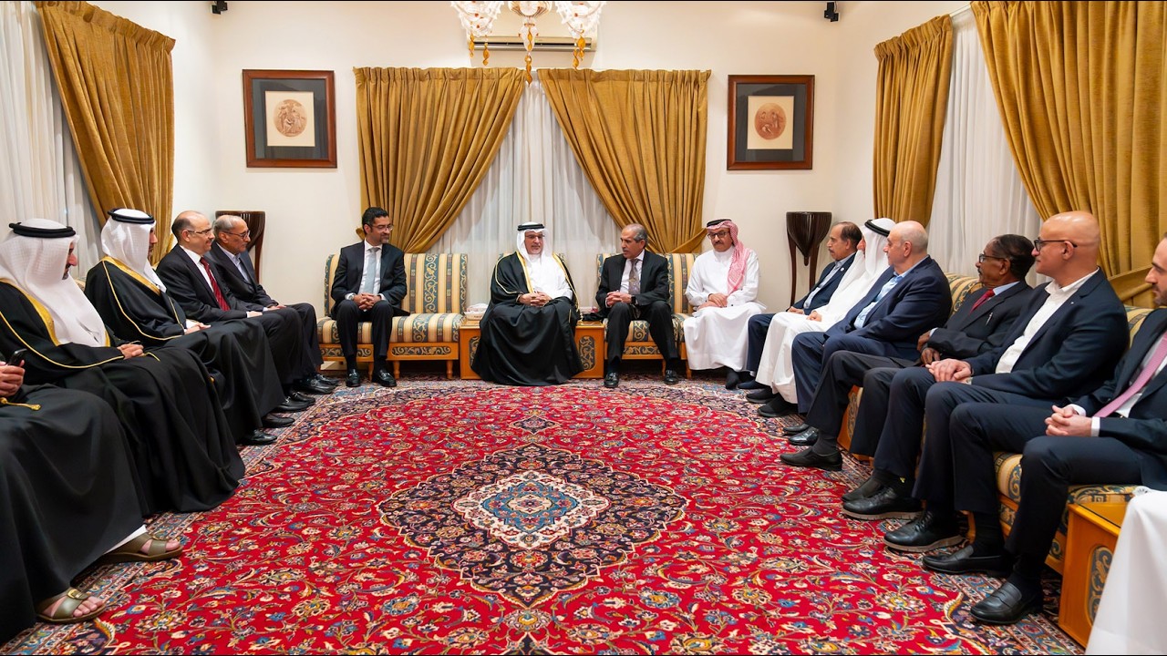 HRH The Deputy King during his visits to a number of #RamadanMajlises #Bahrain