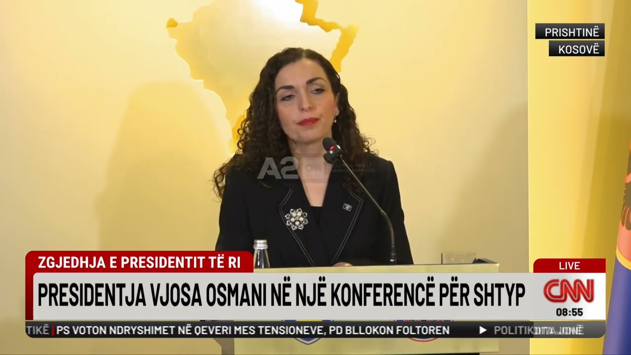 “Kurrë nuk kam qenë më krenare”, fjala e Vjosa Osmanit gjatë komunikimit