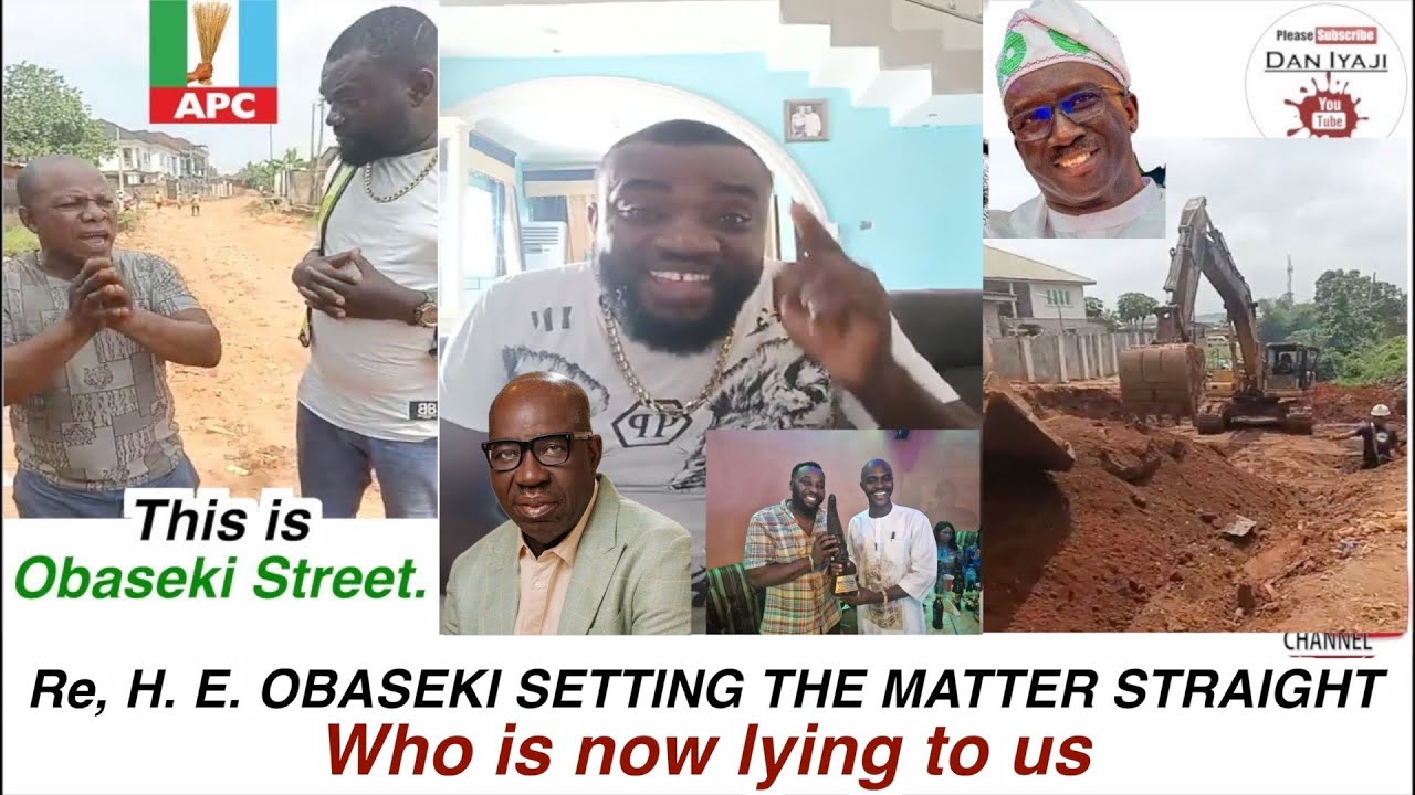 OBASEKI SETTING THE MATTER STRAIGHT, Who is now lying to us